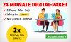24 Monate Digital-Paket. E-Paper (Mo.-So.), inklusive M+. Nur 40,90 €/Monat. Zwei Personen an einem Tisch mit Tablets. 2x Lenovo Tab GRATIS. Jetzt bestellen!